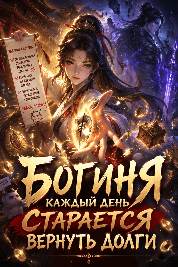 Богиня каждый день старается вернуть долги