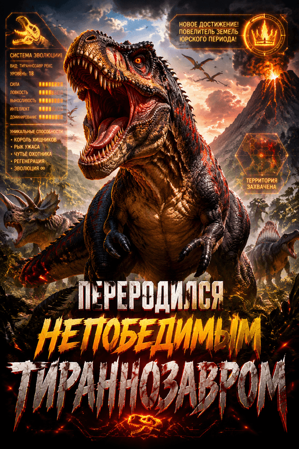 Переродился непобедимым тираннозавром