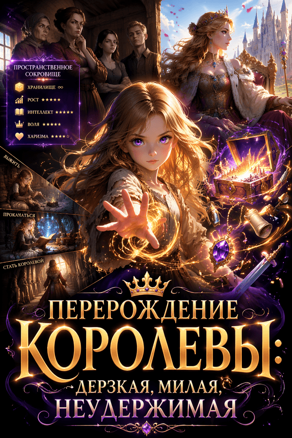 Перерождение королевы: дерзкая, милая, неудержимая