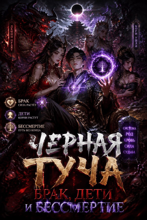 Черная Туча: Брак, Дети и Бессмертие