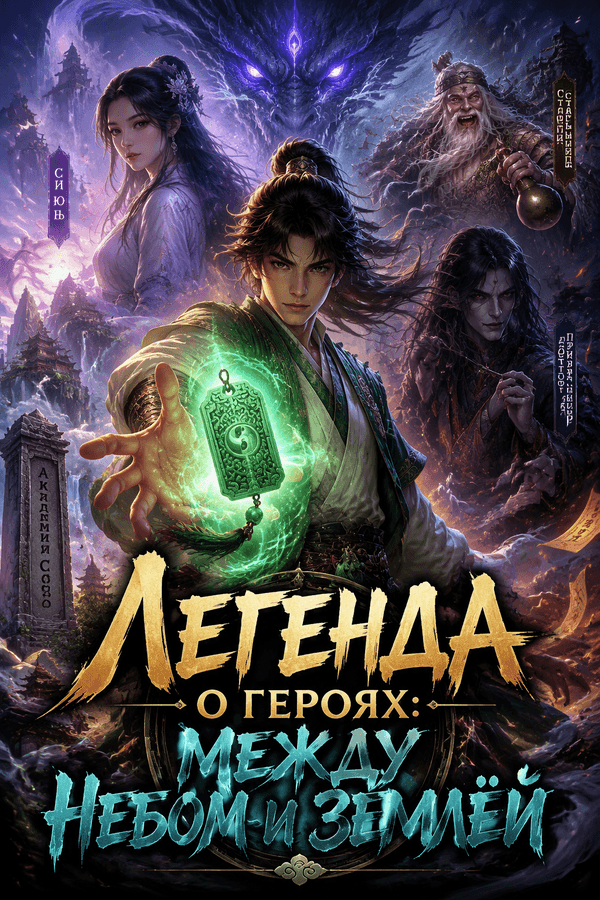 Легенда о героях: между небом и землёй