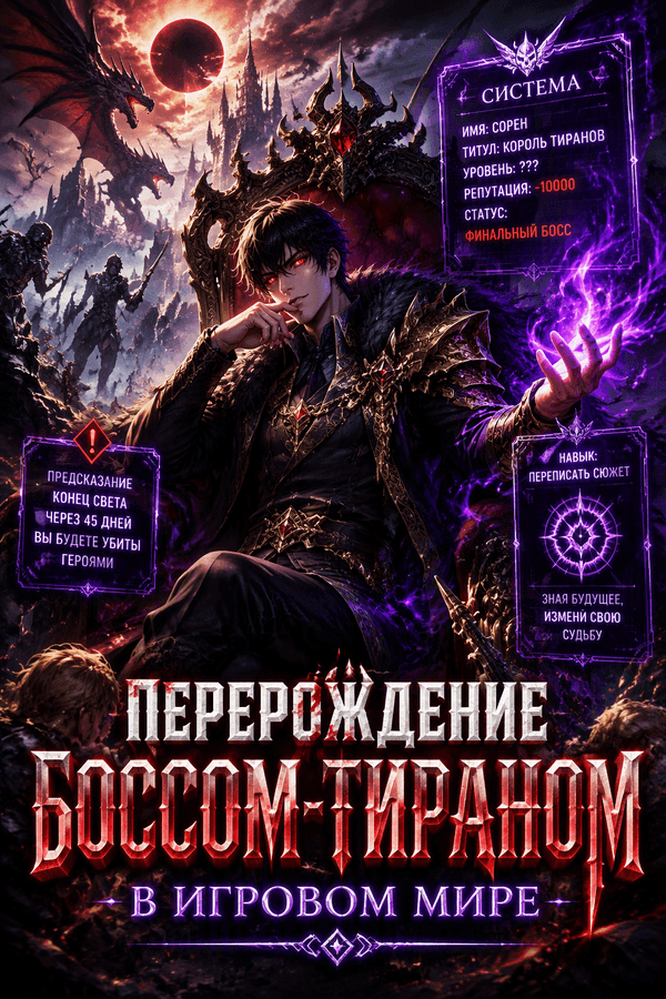 Перерождение боссом-тираном в игровом мире