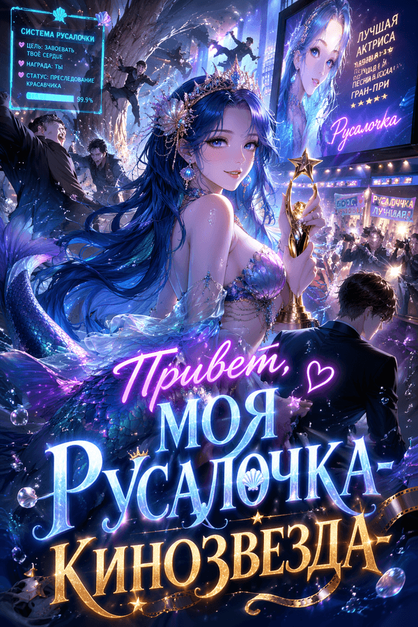Привет, моя русалочка-кинозвезда