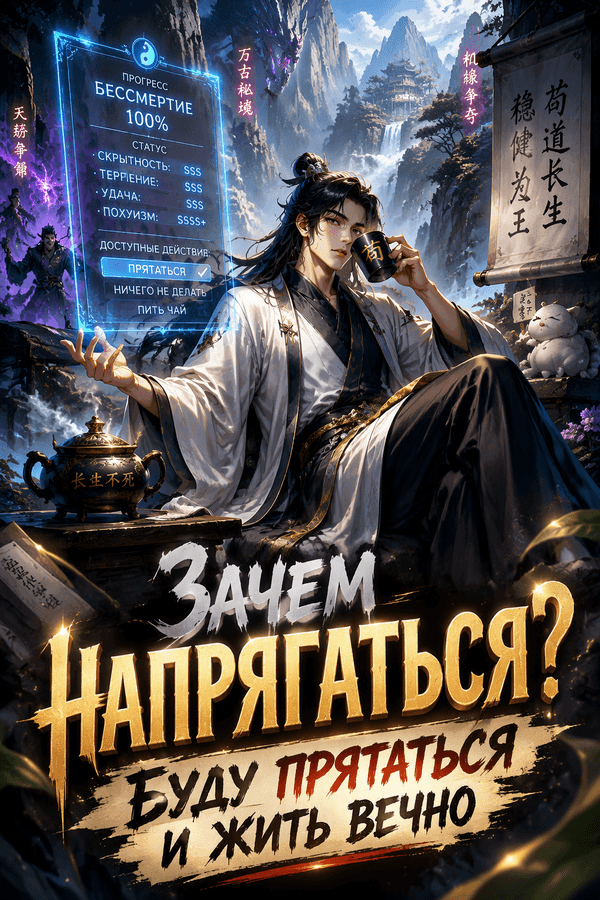 Зачем напрягаться? Буду прятаться и жить вечно