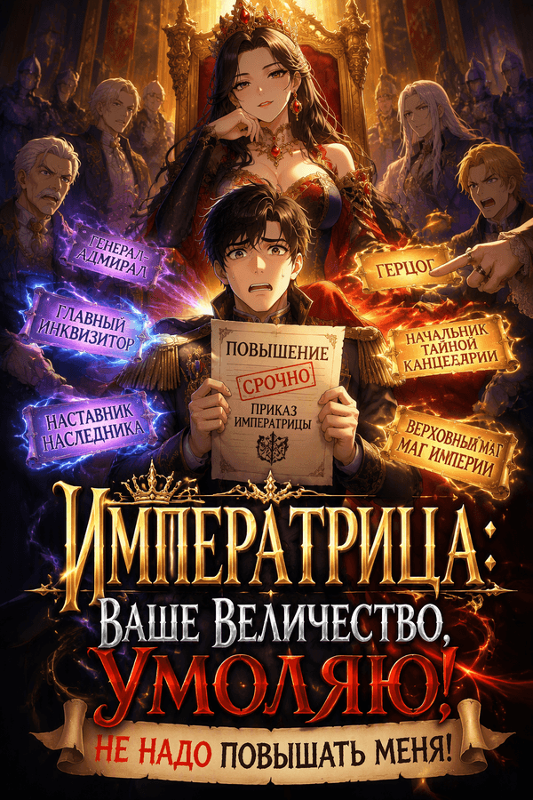 Императрица: Ваше Величество, умоляю, не надо повышать меня!
