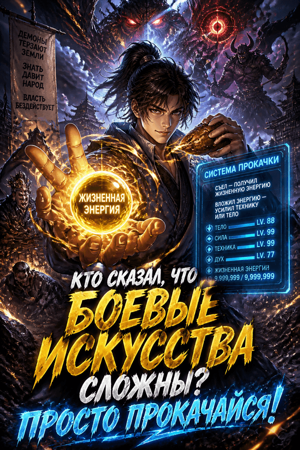 Кто сказал, что боевые искусства сложны? Просто прокачайся!