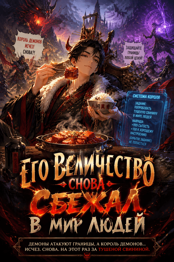 Его Величество снова сбежал в мир людей