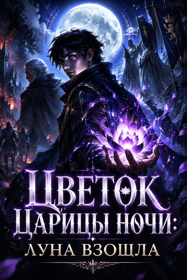 Цветок царицы ночи: луна взошла