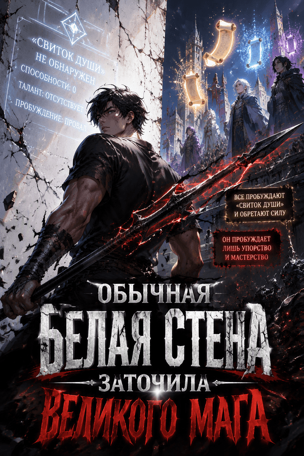 Обычная белая стена заточила великого мага