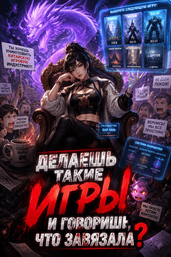 Делаешь такие игры и говоришь, что завязала?