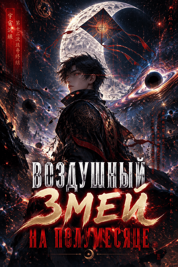 Воздушный змей на полумесяце