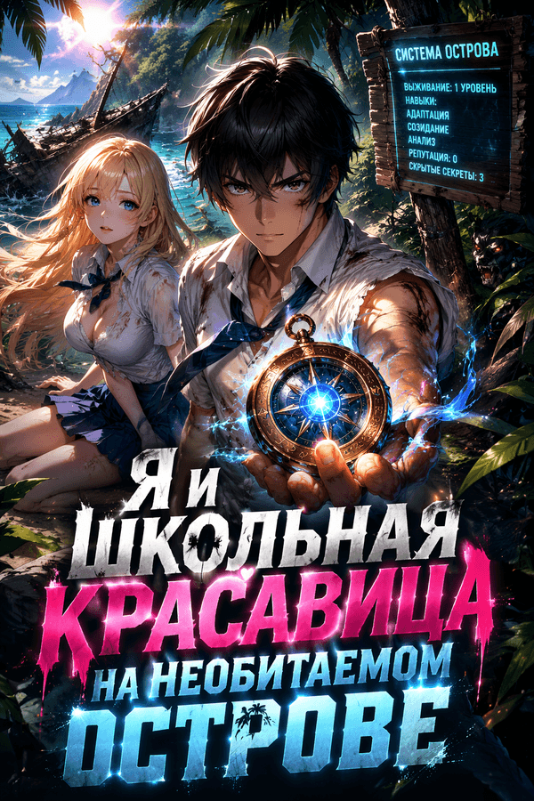 Я и школьная красавица на необитаемом острове