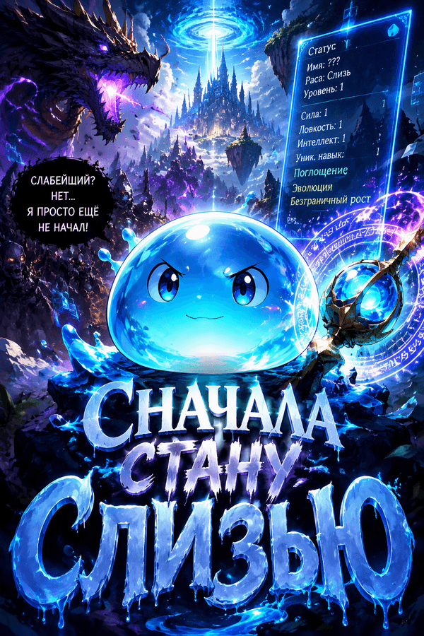 Сначала стану слизью