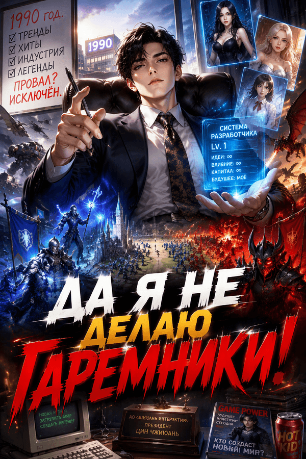 Да я не делаю гаремники!