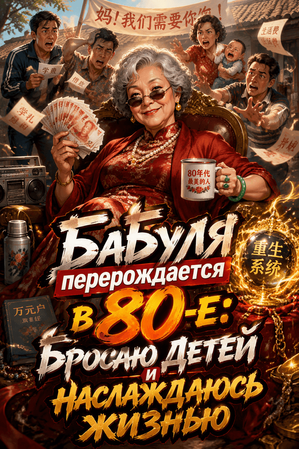 Бабуля перерождается в 80-е: бросаю детей и наслаждаюсь жизнью
