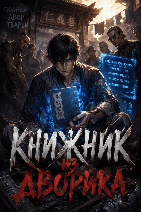 Книжник из дворика