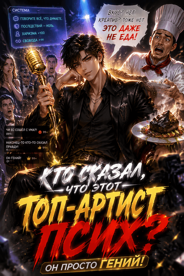 Кто сказал, что этот топ-артист псих? Он просто гений!