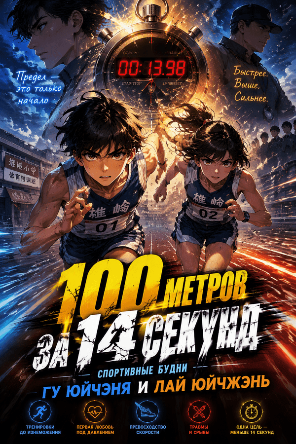 100 метров за 14 секунд: Спортивные будни Гу Юйчэня и Лай Юйчжэнь