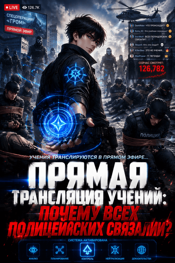 Прямая трансляция учений: почему всех полицейских связали?