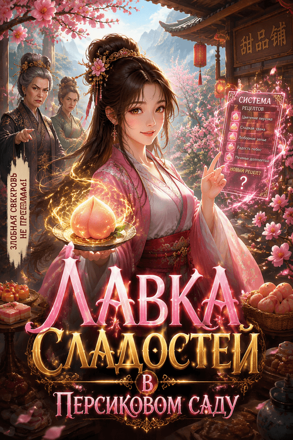 Лавка сладостей в персиковом саду