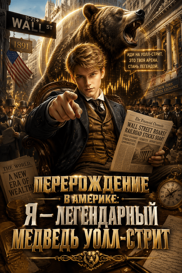 Перерождение в Америке: я — легендарный медведь Уолл-стрит