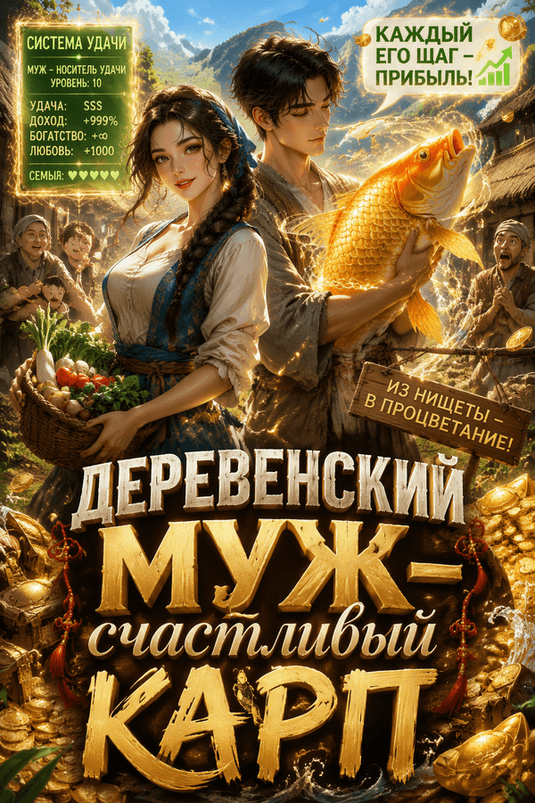 Деревенский муж – счастливый карп
