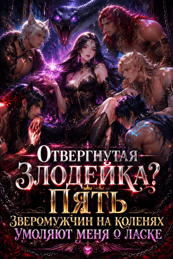 Отвергнутая злодейка? Пять зверомужчин на коленях умоляют меня о ласке