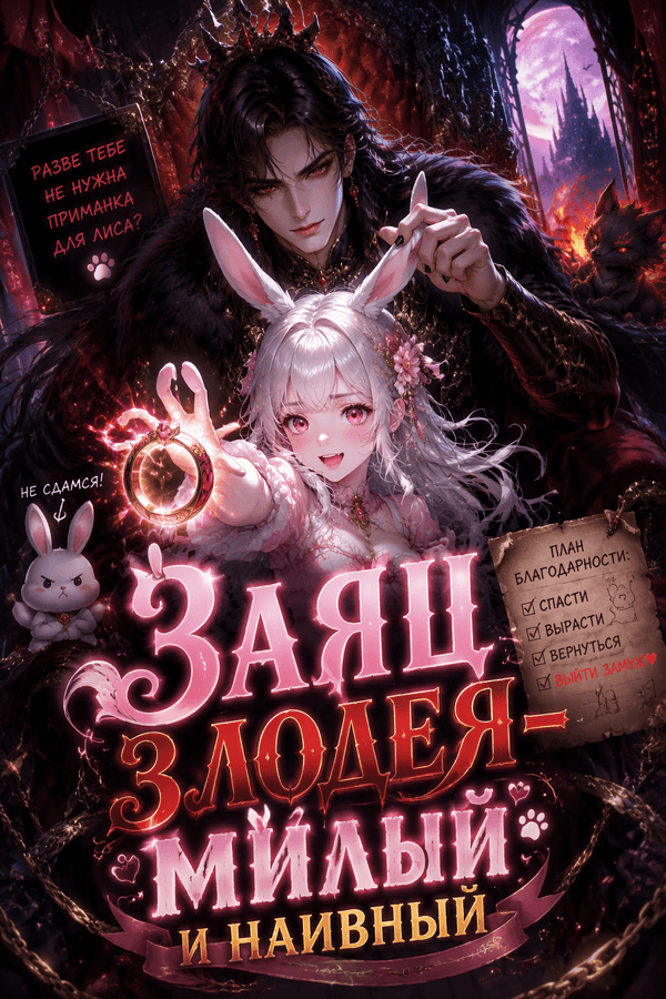 Заяц злодея — милый и наивный
