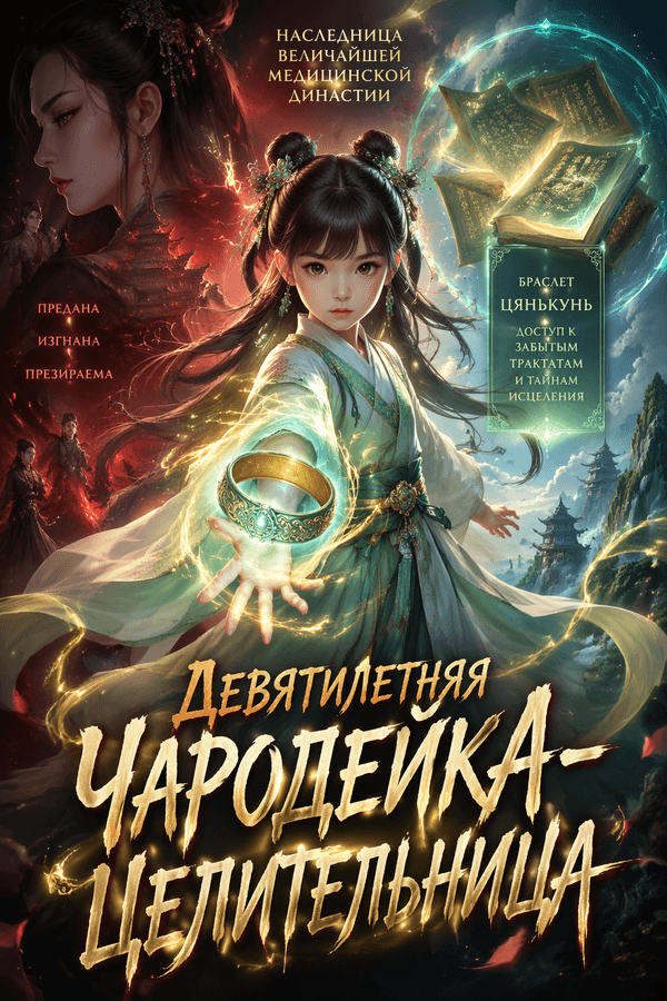 Девятилетняя чародейка-целительница