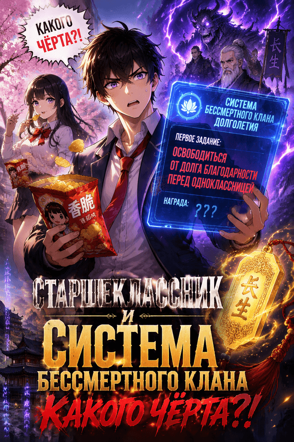 Старшеклассник и система бессмертного клана — какого чёрта?!