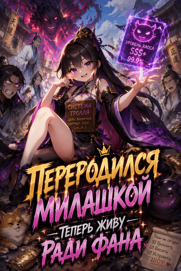 Переродился милашкой — теперь живу ради фана