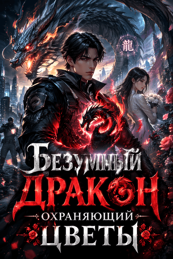 Безумный дракон, охраняющий цветы