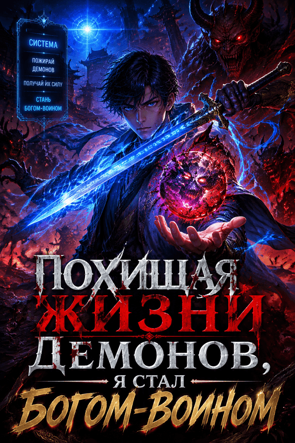 Похищая жизни демонов, я стал богом-воином