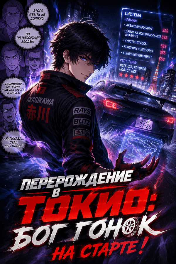 Перерождение в Токио: Бог гонок на старте!
