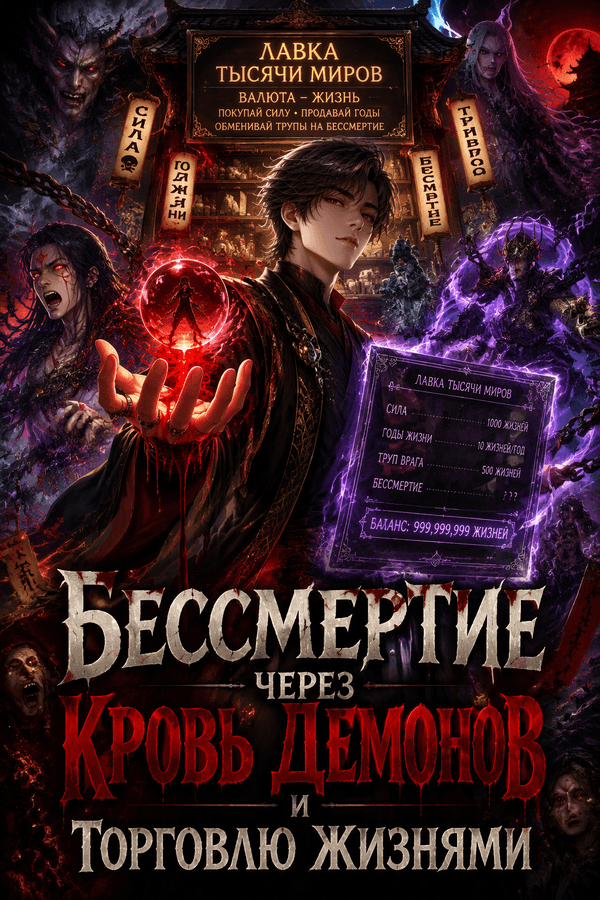 Бессмертие через кровь демонов и торговлю жизнями