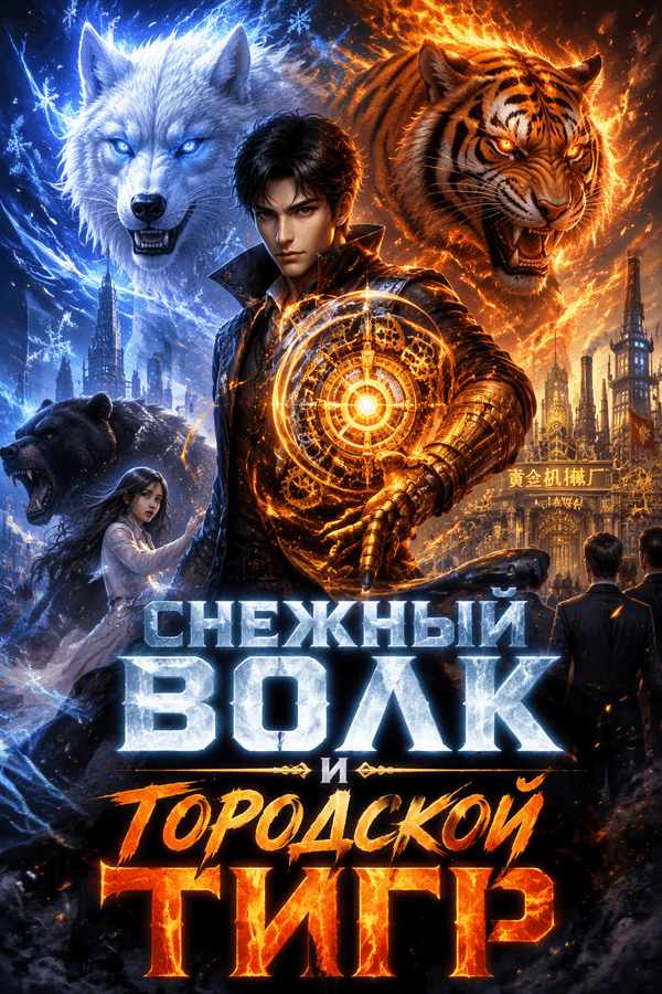 Снежный волк и городской тигр