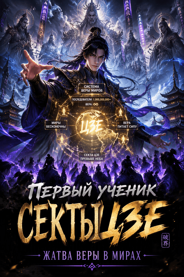 Первый ученик секты Цзе: жатва веры в мирах