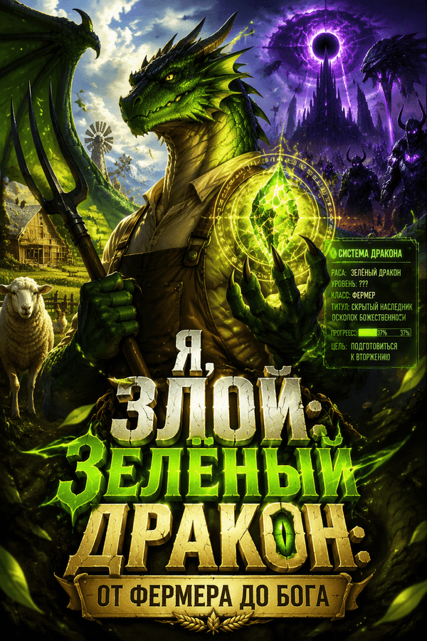 Я, Злой Зелёный Дракон: От Фермера до Бога