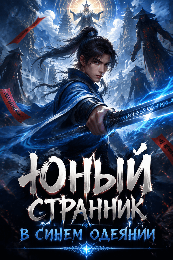 Юный странник в синем одеянии