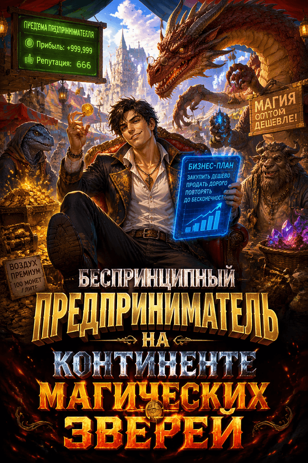 Чёрный предприниматель на континенте фантастических зверей