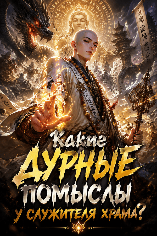Какие дурные помыслы у служителя храма?