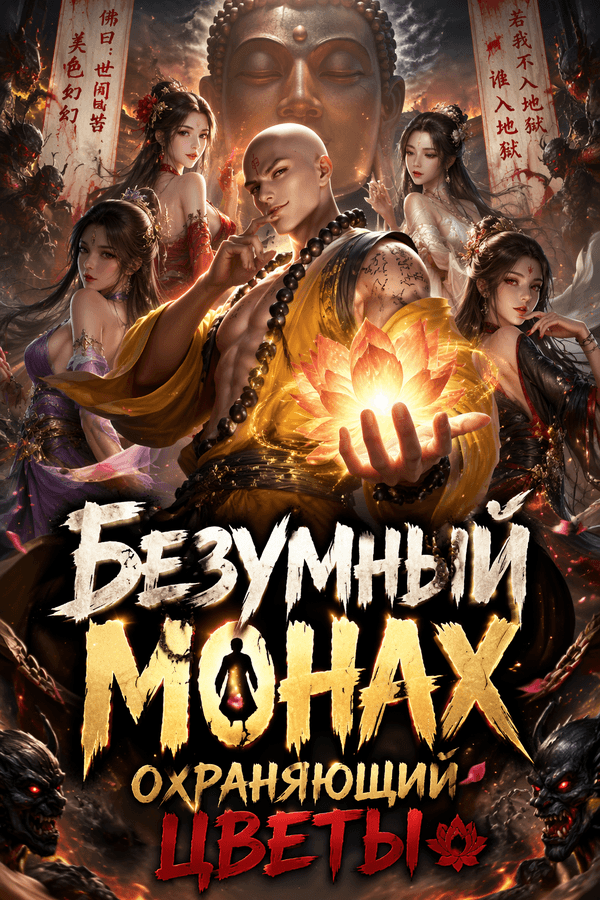 Безумный монах, охраняющий цветы