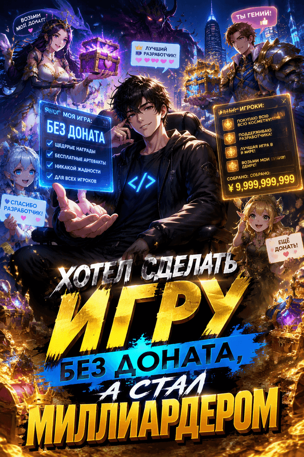 Хотел сделать игру без доната, а стал миллиардером