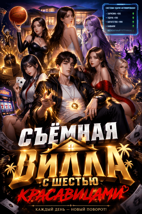 Съёмная вилла с шестью красавицами