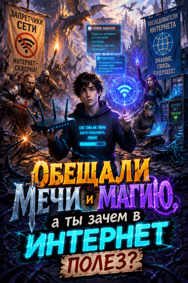 Обещали мечи и магию, а ты зачем в интернет полез?