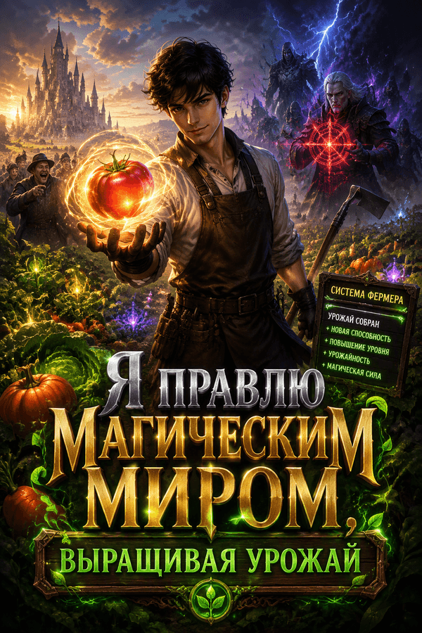 Я правлю магическим миром, выращивая урожай