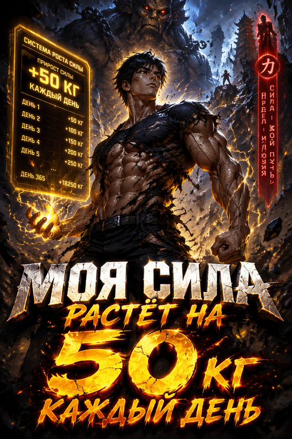 Моя сила растёт на 50 кг каждый день