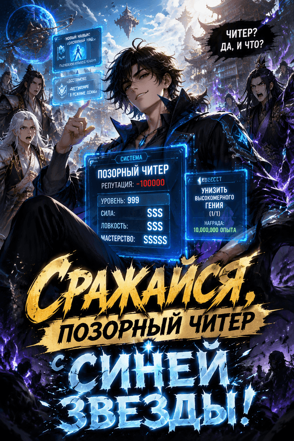 Сражайся, позорный читер с Синей Звезды!