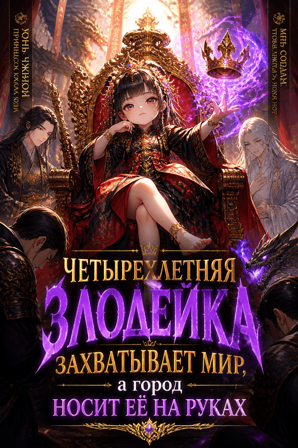 Четырехлетняя злодейка захватывает мир, а город носит её на руках