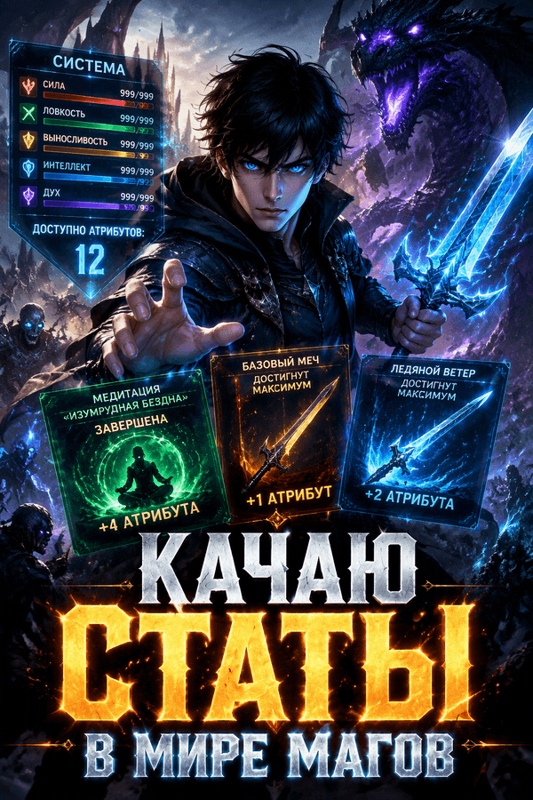 Качаю статы в мире магов